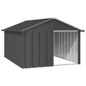 Dog House Anthracite 45.9"x60.2"x32.1" Galvanized Steel