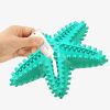 Dog Toys For Large Dogs Tooth Cleaning Chew Funny Interactive Training Starfish Toy Accessories Squeaky Toys TPR Toys