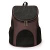 Portable Foldable Mesh Pet Carrier Dog Backpack Breathable Bag Dog Cat Large Capacity Outdoor Travel Carrier Double Shoulder Bag